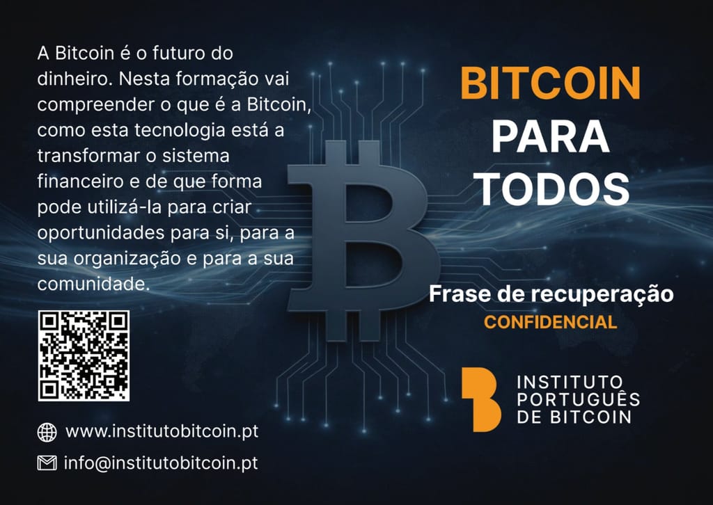 Folheto de boas práticas de auto-custódia