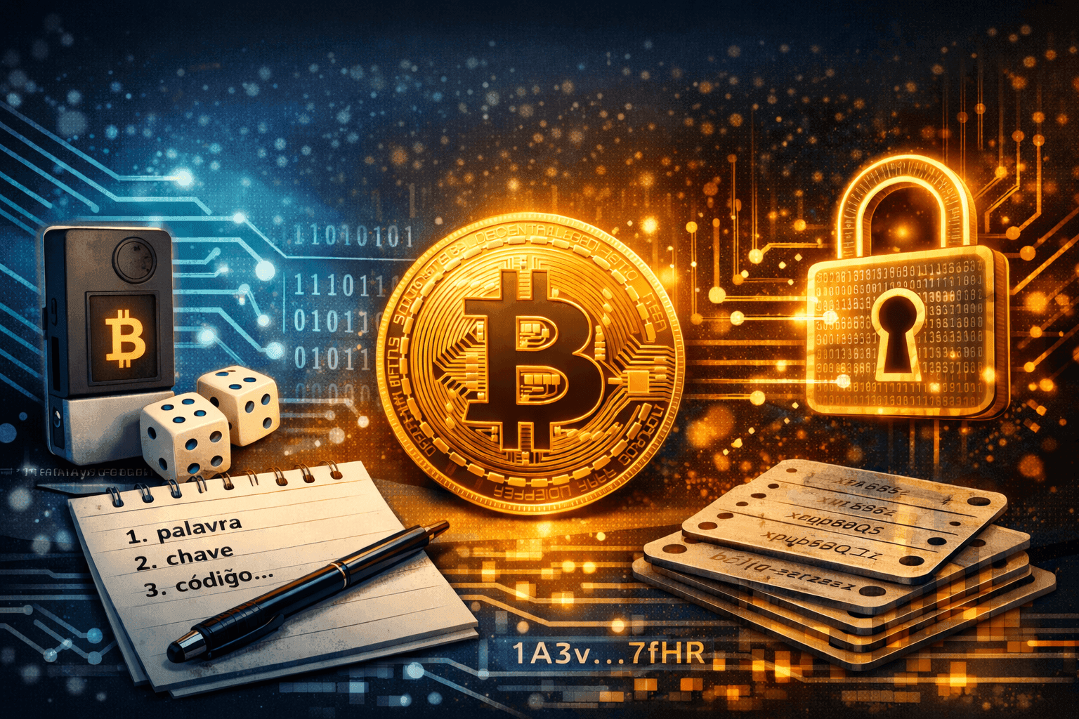 Anatomia de uma carteira de Bitcoin
